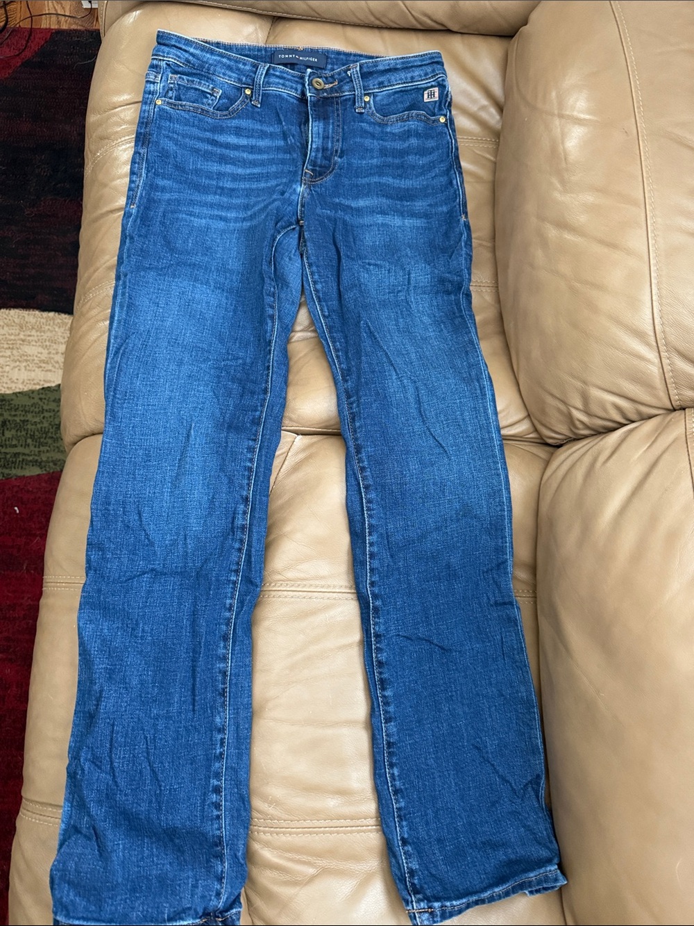 Tommy Hilfiger Women's Classic Indigo Straight-Leg Jeans